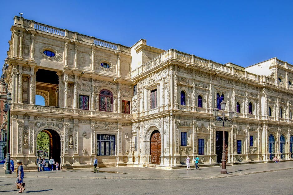 Ayuntamiento de Sevilla (City Hall façades, Plaza de San Francisco side)