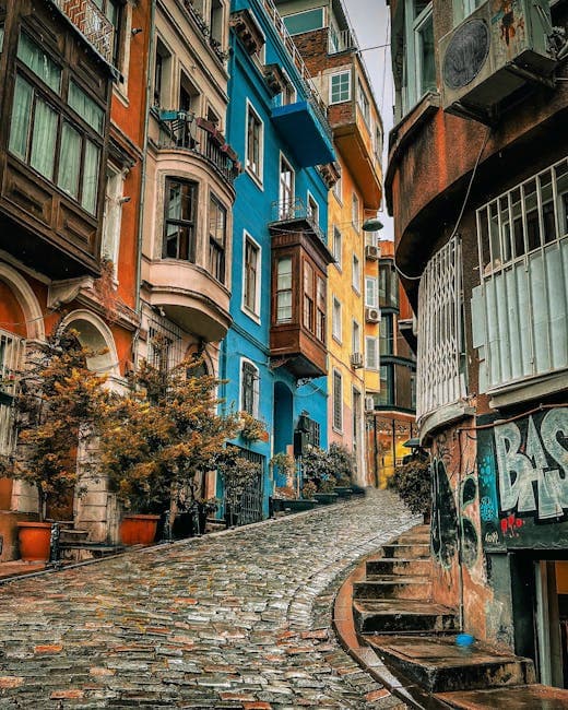 Balat Colorful Houses